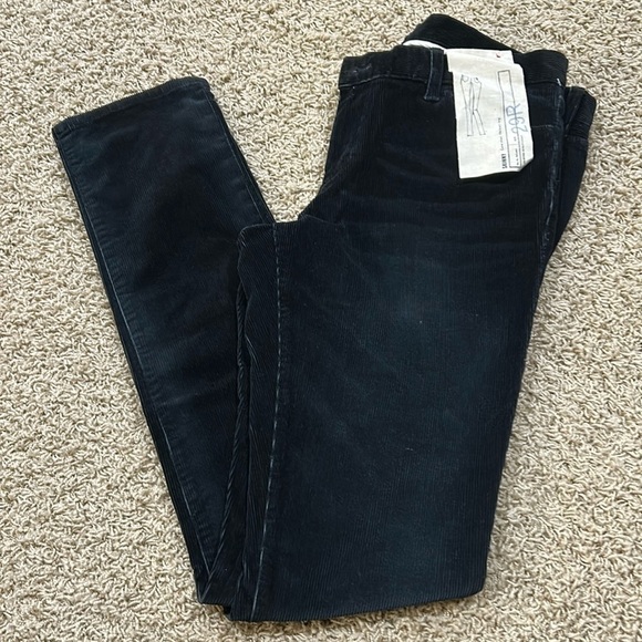 Banana Republic Pants - NWT Banana Republic Skinny Leg Corduroy Black Size 29